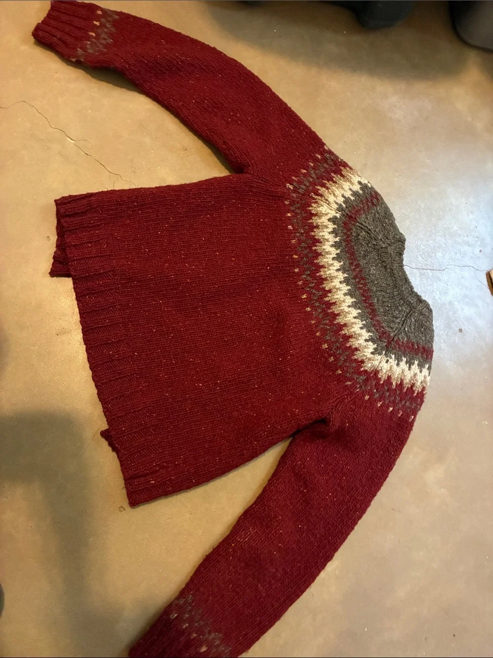 VINTAGE Wool Cardigan Sweater